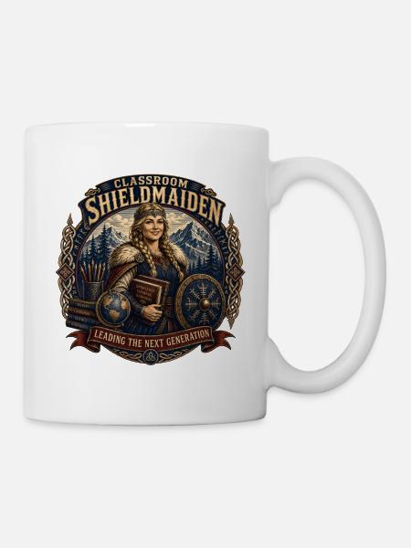 Leiterin des Schildmaiden-Klassenzimmers - Tasse - Weiß