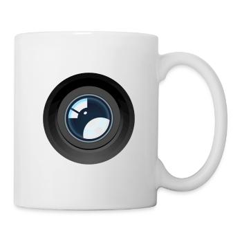 Camera Lens Modern Photo Optical Aperture Graphic - Mug - white - Right