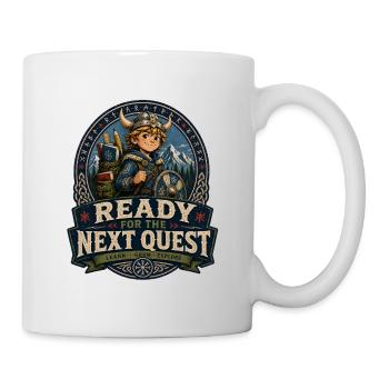 Viking Quest: Ready for the Next Adventure - Mug - white - Right