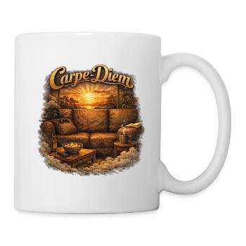 Carpe Diem Sofa Sunset - Mug blanc - blanc - Droite