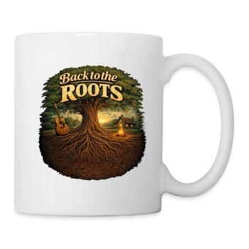 Back to the roots - Mug - white - Right