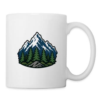 Mountain Forest Patch - Mug - white - Right
