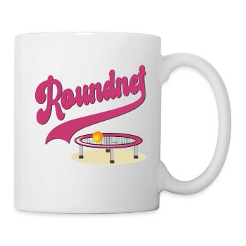 Roundnet Set - Tasse - Weiß - Rechts