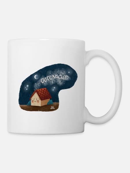 Gutenacht Hauszauber - Tasse - Weiß