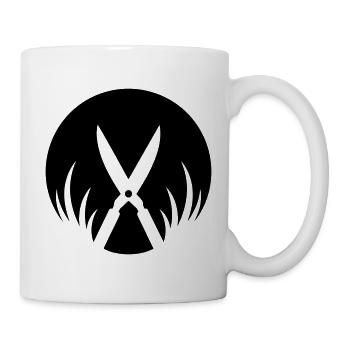 Gardener Hedge Trimmer Gardening - Mug - white - Right