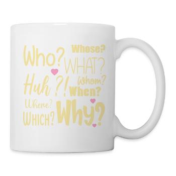 I have Questions - Mug - white - Right