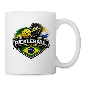 Pickleball BRASILIEN - Tasse - Weiß - Rechts