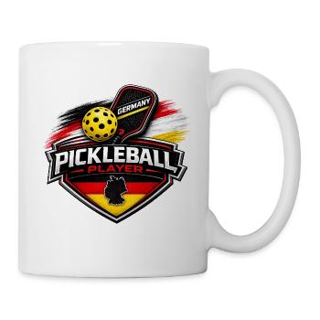 Pickleball DEUTSCHLAND - Tasse - Weiß - Rechts