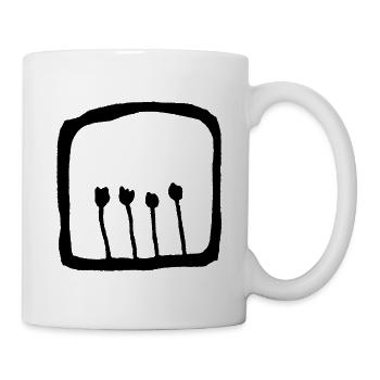 Four Tulips - Mug - white - Right