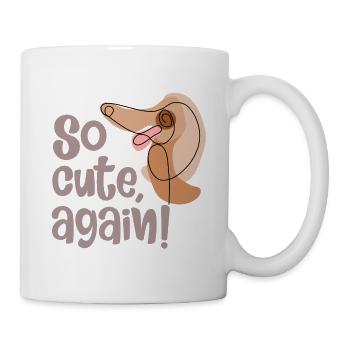 Encore un chien mignon - Mug blanc - blanc - Droite