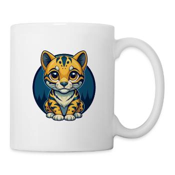 Mascotte Kawaii Logo clipart Logo de la mascotte Kawaii - Mug blanc - blanc - Droite