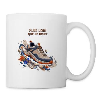 Plus loin que le bruit - Mug blanc - blanc - Droite