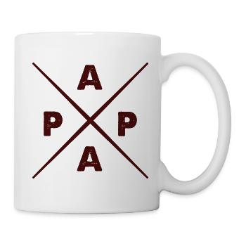 papa_01- - Tasse - Weiß - Rechts
