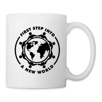 Premier pas vers un nouveau Monde - Mug blanc - blanc - Droite