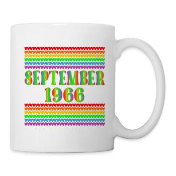 Rainbow - 60th Birthday, September 1966 - Mug - white - Right