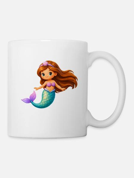 Mermaid Princess Coral Coast - Mug - white