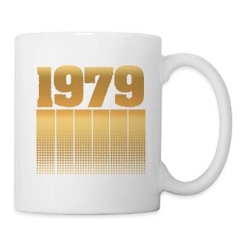 Geboren 1979 - Tasse - Weiß - Rechts