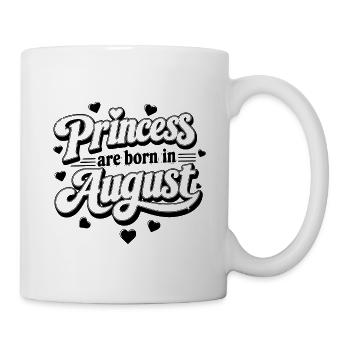 Girl Design Lettering Typografie - Tasse - Weiß - Rechts