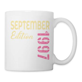 Septembre 1997 - 29e anniversaire - Mug blanc - blanc - Droite