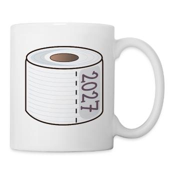 Année du papier toilette 2027 - Mug blanc - blanc - Droite