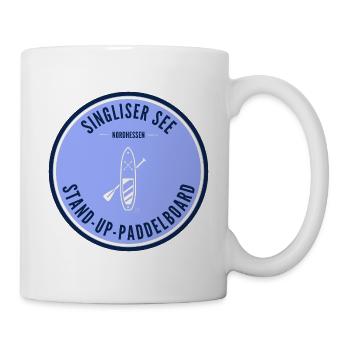 Singliser See Stand-Up-Paddleboard - Tasse - Weiß - Rechts