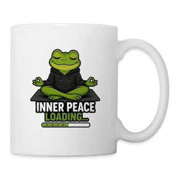 Chargement de la paix intérieure - Mug blanc - blanc - Droite