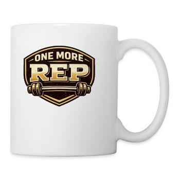 Une répétition de plus - Mug blanc - blanc - Droite