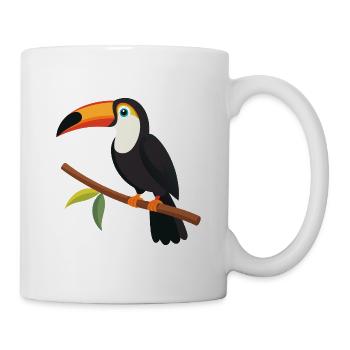 Tukan - Tasse - Weiß - Rechts