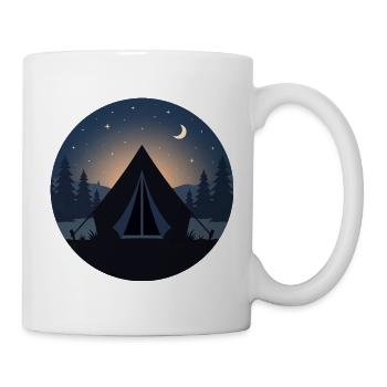 camping - Tasse - Weiß - Rechts