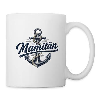 Mamitän - Anker mit Seil - Tasse - Weiß - Rechts
