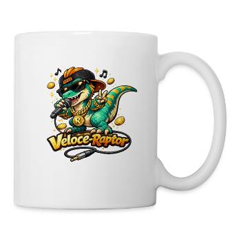 Veloce Raptor Rapper - Tasse - Weiß - Rechts