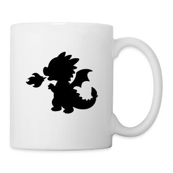 Dragon - Tasse - Weiß - Rechts