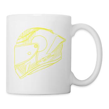 Helm - Tasse - Weiß - Rechts