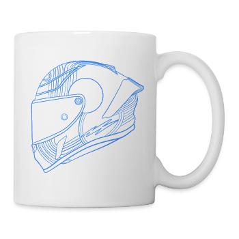 Helm - Tasse - Weiß - Rechts