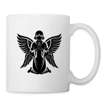 Engel - Tasse - Weiß - Rechts
