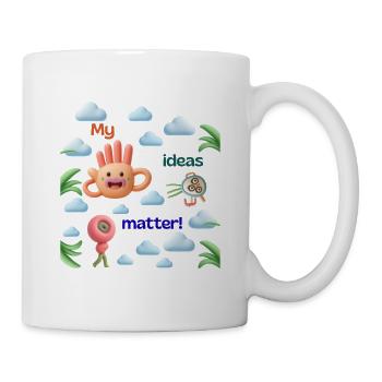 My ideas matter - Mug - white - Right