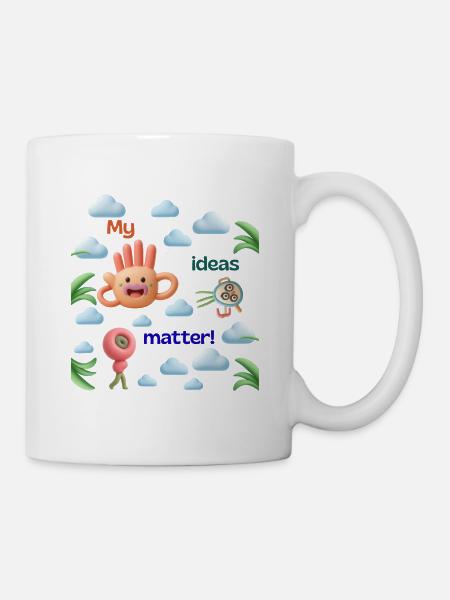My ideas matter - Tasse - Weiß