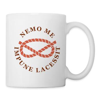 Stafford knot noeud nemo me impune lacessit - 058 - Mug blanc - blanc - Droite