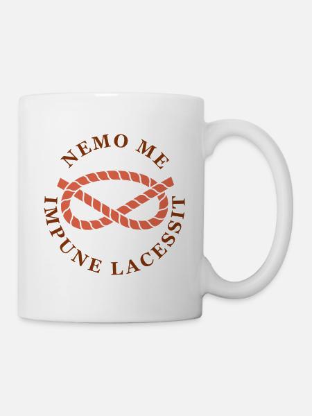 Stafford knot noeud nemo me impune lacessit - 058 - Mug blanc - blanc