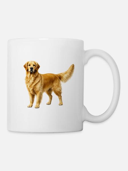 Golden Retriever - Mug blanc - blanc