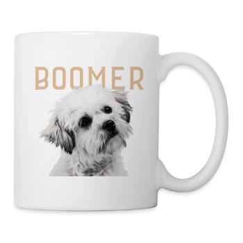 Boomer Dog Vintage - Tasse - Weiß - Rechts