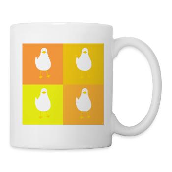 MineMineMineMine - yellow - Mug - white - Right