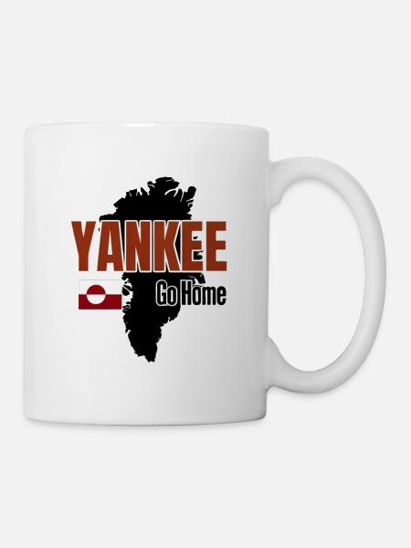 Greenland: Yankee Go Home - Mug - white
