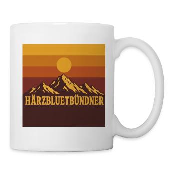 Bündner - Tasse - Weiß - Rechts
