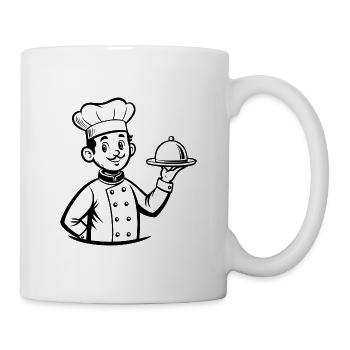 Chefkoch - Tasse - Weiß - Rechts