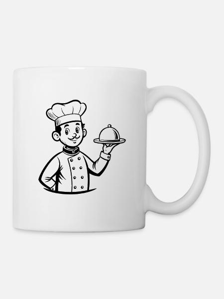 Chefkoch - Tasse - Weiß