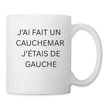 Humour France  - Mug blanc - blanc - Droite