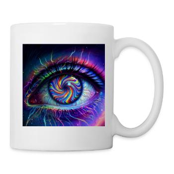 Goa_Eye_PEKE - Mug - white - Right