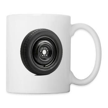 Car Wheel - Tasse - Weiß - Rechts