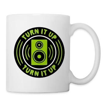 Speaker Music Badge - Mug - white - Right